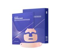 MEDITHERAPY Tension Up Mask 5EA - Korean Collagen Face V Line Lifting Mask - Hydrating Firming & Skin Tightening for Sharp & Sculpted Contour - Matrixyl & Peptide Gel Facial Mask for Youthful Radiance