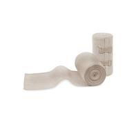 Meditrade 1738 Abe-Extra Cotton Textile Elastic Compression Bandage for Extra Strong Support, 5 m Length x 12 cm Width, Skin-Coloured (Pack of 10)