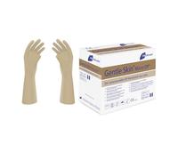 Meditrade 903175 Tastse Sensitive Gentle Skin Micro Latex Powder-Free Surgical Gloves, Sterile, Size 7.5 (Pack of 100)