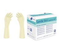Meditrade Gentle Skin Superior OP Surgical Gloves - Latex, Powder Free, Sterile, Disposable - PPE for Surgery and Medical Exam - Natural - Size 9-50 Pairs