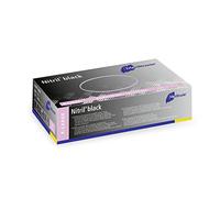 Meditrade Nitrile Black Examination Glove In Pure Nitrile Powder Free XL (Size 9