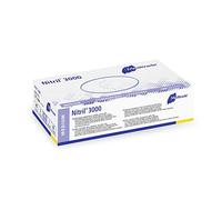 Meditrade Nitrile® 3000 White Examination Glove - Powder & Latex Free Disposable Exam Gloves - Suitable for Multiple Sectors - Size Medium - 100pcs
