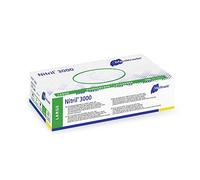 Meditrade Nitrile Gloves, Disposable, Powder-Free, White, Large, 100pcs