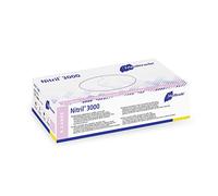 Meditrade Nitrile Gloves, Disposable, Powder-Free, White, XL, 100pcs