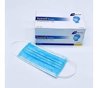 Meditrade Suavel® Protec OP-Maske Blau | Packung (50 Masken) - B088FYCSHS