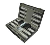 Medium 15 Inch Backgammon Board Game Set Portable Strategy Game Nice Gifts