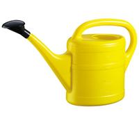Green Wash Essential Indoor Outdoor Plastic Plant Watering Can - 5L - Yellow