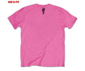(Medium (7/8 Yrs), Pink) Billie Eilish Kids Racer & Blohsh Pink T Shirt
