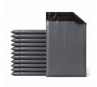 Medium 9x12" Pack of 200 Grey Mailing Bags Strong-40mm Self Seal Waterproof Mailers for Shipping & Packaging-Opaque Mail Bags for Clothes, Parcels & Online Sellers-Made from 90% Recycled (230x300mm)