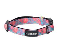 Medium Adjustable Floral Patterned Dog Collar, Splosh Frank Barker 1pcs Dog Collars - Polyester Dog Accessories, Durable & Light Weight, Matching Harness And Dog Lead Available.