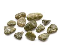 Medium African Tumble Stones - Epidote Snowflake