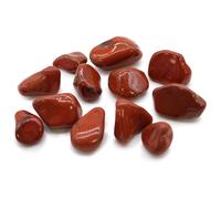 Medium African Tumble Stones - Jasper - Red - (Set of 12) KDMD Red One Size