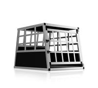 Dog Car Crate M Aluminium 70x54x51cm