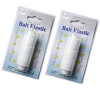 Medium Bait Elastic 2 x 250m Spools Dead Bait Sea & Coarse Fishing Rigs. - Save Bait! Shrimps, squid, crab, fish etc.