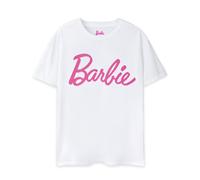 (Medium) Barbie Short Sleeved T-Shirt (Womens White)