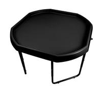 Medium Black 70cm Plastic Activity, Sand & Water Mixing Play Tray with Stand Adjustable to 3 Heights.