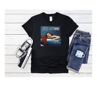 (Medium, Black) Jess Glynne Singer Concert Funny Men Women Unisex Top T Shirt