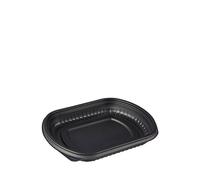 Medium Black Microwaveable Tray 16oz (1x252)