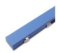 Medium BLUE Junior Kids Pool Snooker Cue Case 26 Inch with Batten Interior suitable for 48 Inch 2pc Cues