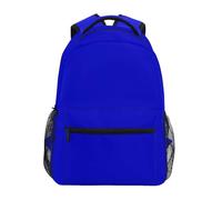 Medium Blue personalized kids backpack with Name Tag big bookbag for high school bultos escolar para ni?as