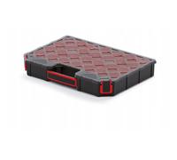 B2C Tager DIY Storage Organiser Compartment Parts Screws Carry Case Tool Box Workshop Garage Home (Medium - boxes)