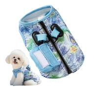 Medium Breathable Pet Cooling Vest - Dog Cooling Shirt, UV Protection, Durable Lightweight Apparel, Multicolor, Outdoor Hiking Camping Walking Training Gear For Dogs Summer Hot Weather Comfort