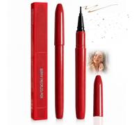 Medium Brown Fine Tip Freckle Pen for Sun-Kissed Makeup - 1mm Precision Detail Tool, Waterproof Smudge-Resistant Quick Dry Face Pen for Warm Faux Freckles, Beauty Marks and Soft Liner Accents