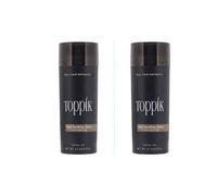 (MEDIUM BROWN) Toppik Hair Building Fibres | 27.5g (pack of 2)