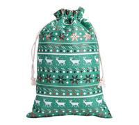 Medium Burlap Bags, Gold Foil Gift Pouches, Drawstring Sacks | Decorative Candy Bags for Kids and Adults | Suitable for Holiday , Birthday Parties, Weddings and Family Gatherings