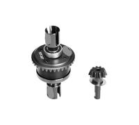 Medium Carbon Steel+aluminum 7075 Front and Rear Universal Differential for AR-RMA 1/8 for KR-ATON TALION OUTCAST 1/7 MOJAVE