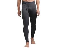 (Medium, Charcoal) Heat Holders - Mens Cotton Thermal Underwear Bottoms Long Johns