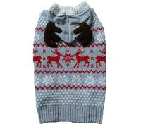 Medium Christmas Pet Jumper - Fur Isle - Give Your Pet a Pawsome Christmas - Perfect for Getting Your Furry Friend Into the Christtmas Spirit