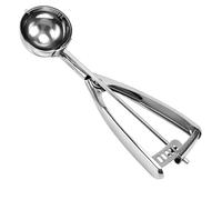Medium Cookie Scoop, 2.8 Tbsp/ 1.4 OZ, 2 inch/ 5 CM Ball, 18/8 Stainless Steel Medium Ice Cream Scoop, Secondary Polishing