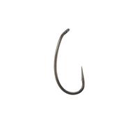 Medium curved hook Carp Spirit Shank (x10) Gris Taille 8