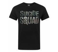 (Medium) DC Comics Short Sleeved T-Shirt (Mens Black)