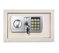 Medium Digital Safe, Steel Construction, Steel Locking Bolts, Emergency Override Key, Wall And Floor Fixings, White Finish, 8.5 Litre Capacity Electronic Safety Box