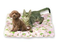 Medium Dog Bed Washable Calming Pet Cushion,Durable Cat Beds Sofa Easy-Clean Crate Mattress for Indoor Messy Pet (M-68 * 45CM,C)