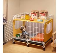 Medium Dog Crate Indoor Kennel, Easy Move Clean Top Storage for Home Pet Store Use