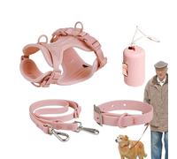 Medium Dog Harness Set Dog Set | Waterproof wires for running, the jo
