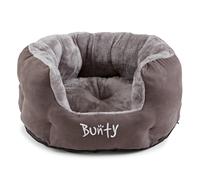 (Medium) Dog Puppy Cat Bed, Calming Fleece Lined Washable