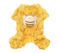 Medium Dog Sweater, Cartoon Bee Dog Costume, Cute Dog Cold Weather Coat, Warm Dog Coat for Winter, Puppy Sweaters for Dogs, Family-friendly Puppy Sweaters for Winter and Home Use