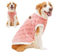 Medium Dog Sweater Thick Pet Winter Vest Sweater Cold Weather Clothes