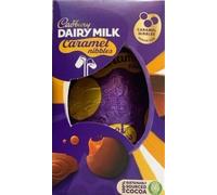 Medium Easter Chocolate Eggs Variety For Easter 2026 Best gift for Friends & Family (Cadbury Dairy Milk Caramel Nibbles Shell Egg 88g)