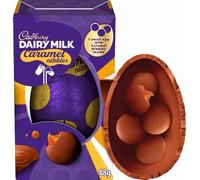 Medium Easter Chocolate Eggs Variety For Easter Best gift 2026 (Cadbury Dairy Milk Caramel Nibbles Chocolate Easter Egg 88g)