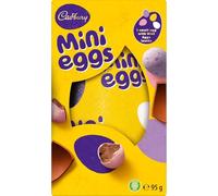 Medium Easter Chocolate Eggs Variety For Easter Best gift for Friends & Family (Cadbury Mini Eggs Chocolate Easter Egg 95g)