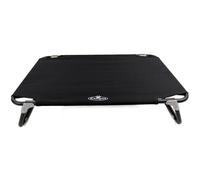 Waterproof Elevated Dog Bed in Black - Black / M