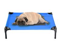 Medium Elevated Dog Bed Pet Cat Mesh Raised Cot Indoor Outdoor
