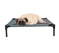 Medium Elevated Dog Bed Pet Cat Mesh Raised Cot Indoor Outdoor