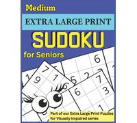 Medium Extra Large Print Sudoku for Seniors: Part of our Extra Large Print Puzzles for Visually Impaired series | 8.5x11 inches,210 pages | 150+ puzzles, 1 puzzle per page