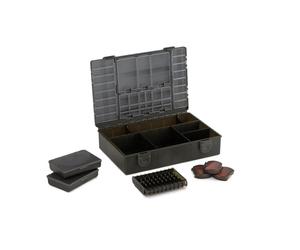 Medium fishing box Fox Edges Noir 27x19x7 cm